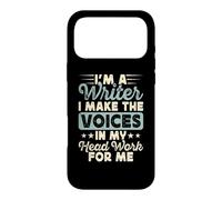 Carcasa para iPhone 17 Pro MAX I'm A Writer I Make The Voices In My Head Work For Me