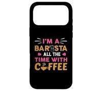 Carcasa para iPhone 17 Pro MAX I'm Barista Coffee Cafeine Baristas Funny Coffee Lover