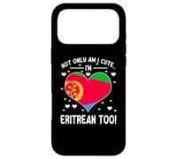 Carcasa para iPhone 17 Pro MAX I'm Eritrean Too Cute Eritrea Bandera Corazón Diseño