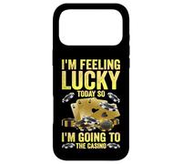 Carcasa para iPhone 17 Pro MAX I'm Feel Lucky Today So I'm Going To The Casino Slot Machine