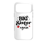Carcasa para iPhone 17 Pro MAX Im Going to Be a Big Sister Again Big Sister Announcement