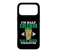 Carcasa para iPhone 17 Pro MAX I'm Half Irish Half Beer Whatever | St Patricks Day