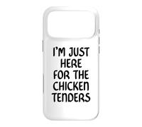 Carcasa para iPhone 17 Pro MAX I'm Just Here for The Chicken Tenders Funny Chicken Tender