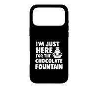 Carcasa para iPhone 17 Pro MAX I'm Just Here for The Chocolate Fountain Dessert Dip Buffet