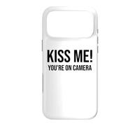 Carcasa para iPhone 17 Pro MAX Im Just Here for The Kiss CAM Show Kiss Me Youre On Camera