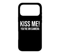 Carcasa para iPhone 17 Pro MAX Im Just Here for The Kiss CAM Show Kiss Me Youre On Camera