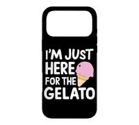Carcasa para iPhone 17 Pro MAX I'm Just Here for The Strawberry Gelato Italian Ice Cream