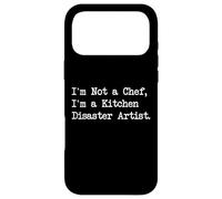 Carcasa para iPhone 17 Pro MAX I'm Not a Chef I'm a Kitchen Disaster Artist Funny Cooking