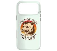 Carcasa para iPhone 17 Pro MAX I'm Not Mad This IS Just MY Face Funny Zarigüeya Scream Meme