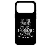Carcasa para iPhone 17 Pro MAX I'm Not Short I'm Just Concentrated Awesome