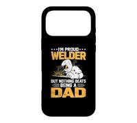 Carcasa para iPhone 17 Pro MAX I'm Proud Welder But Nothing Beats Being Dad Welders Welding