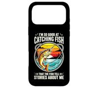 Carcasa para iPhone 17 Pro MAX I'm so Good at Catching Fish That The Fish Tell Stories