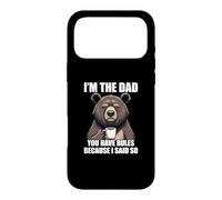 Carcasa para iPhone 17 Pro MAX I'm The Dad You Have Rules Because I Said So