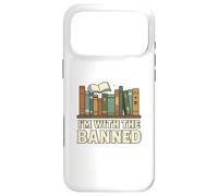 Carcasa para iPhone 17 Pro MAX I'm with The Banned Book Lover Library Graphic