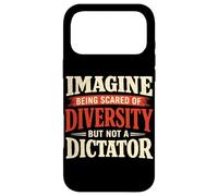 Carcasa para iPhone 17 Pro MAX Imagina Tener Miedo de la Diversidad Pero no de la dictadura