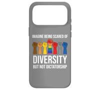 Carcasa para iPhone 17 Pro MAX Imagine Being Scared Diversity But Not Dictatorship Resist