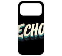 Carcasa para iPhone 17 Pro MAX Impresionante Disfraz de Eco para Adultos y niños