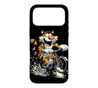 Carcasa para iPhone 17 Pro MAX Impresionante Tigre con Bicicleta para una Mirada Divertida