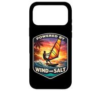 Carcasa para iPhone 17 Pro MAX Impulsado por Wind and Salt Windfurfer Windsurfing Lover Joke