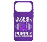 Carcasa para iPhone 17 Pro MAX In April We Wear Purple Sarcoidosis Awareness Items Gifts