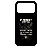 Carcasa para iPhone 17 Pro MAX In Memory of My Son Always Loved Forever Missed Son Memorial