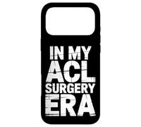 Carcasa para iPhone 17 Pro MAX In My ACL Surgery Era Knee Injury Recovery Athlete -