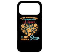 Carcasa para iPhone 17 Pro MAX In My Darkest Hour I Reached For A Hand and Found A Paw