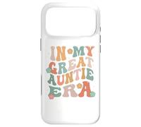 Carcasa para iPhone 17 Pro MAX In My Great Auntie Era Baby Announcement Gran Día de la Madre