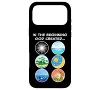 Carcasa para iPhone 17 Pro MAX In The Beginning God Created: School Teacher & Kids Creation
