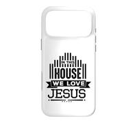 Carcasa para iPhone 17 Pro MAX In This House We Love Jesus