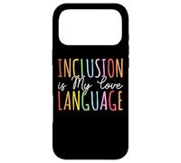 Carcasa para iPhone 17 Pro MAX Inclusion Is My Love Language SPED Special Education Teacher
