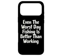Carcasa para iPhone 17 Pro MAX Incluso el Peor día de Pesca es Mejor Que un Pescador Trabajador