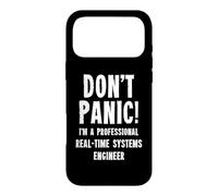 Carcasa para iPhone 17 Pro MAX Ingeniero de Sistemas en Tiempo Real