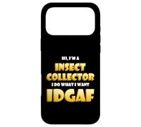 Carcasa para iPhone 17 Pro MAX Insect Collector Idgaf Meme Bug Science Ant Studying Insects