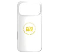 Carcasa para iPhone 17 Pro MAX Insignia de Inicio Amarilla The Amazing Race