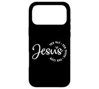 Carcasa para iPhone 17 Pro MAX Inspirador El Camino, La Verdad, La Vida - Fe Cristiana