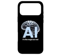 Carcasa para iPhone 17 Pro MAX Inteligencia Artificial AI como Magia Pero Real