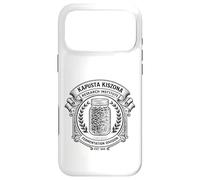 Carcasa para iPhone 17 Pro MAX Investigación de Kiszona Kapusta - Divertido diseño Amante del chucrut