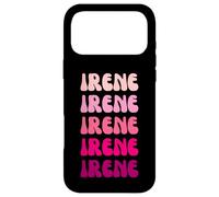 Carcasa para iPhone 17 Pro MAX Irene Retro Stack Design