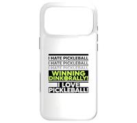 Carcasa para iPhone 17 Pro MAX Irónico Jugador de Pickleball Aficionado a Beber un Tiro