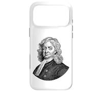 Carcasa para iPhone 17 Pro MAX Isaac Newton Cara Retrato Profesor de Ciencias