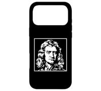Carcasa para iPhone 17 Pro MAX Isaac Newton Física Ciencia Retrato Vintage Gráfico