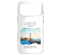 Carcasa para iPhone 17 Pro MAX Isla Griega Creta Grecia Chania Old Town Lighthouse Harbour