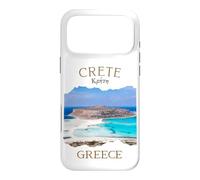 Carcasa para iPhone 17 Pro MAX Isla Griega Creta Grecia con Balos Beach en La Canea