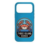 Carcasa para iPhone 17 Pro MAX Isla Tybee Georgia Crab Coastal Beach Travel