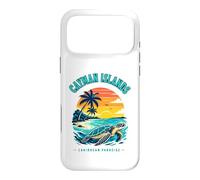 Carcasa para iPhone 17 Pro MAX Islas Caimán Caribbean Paradise Sea Turtle Sunset Camiseta