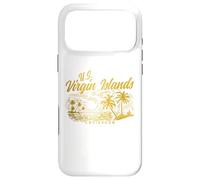 Carcasa para iPhone 17 Pro MAX Islas Vírgenes Estados Unidos Beach Vacation USVI Vintage