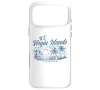 Carcasa para iPhone 17 Pro MAX Islas Vírgenes Estados Unidos Beach Vacation USVI Vintage