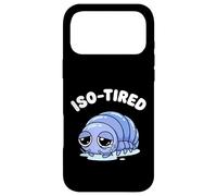 Carcasa para iPhone 17 Pro MAX ISO-Cansado Isopod Divertido Roly Poly Pill Bug Humor