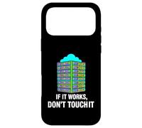 Carcasa para iPhone 17 Pro MAX IT Sysadmin Tech Support If It Works Don't Touch It